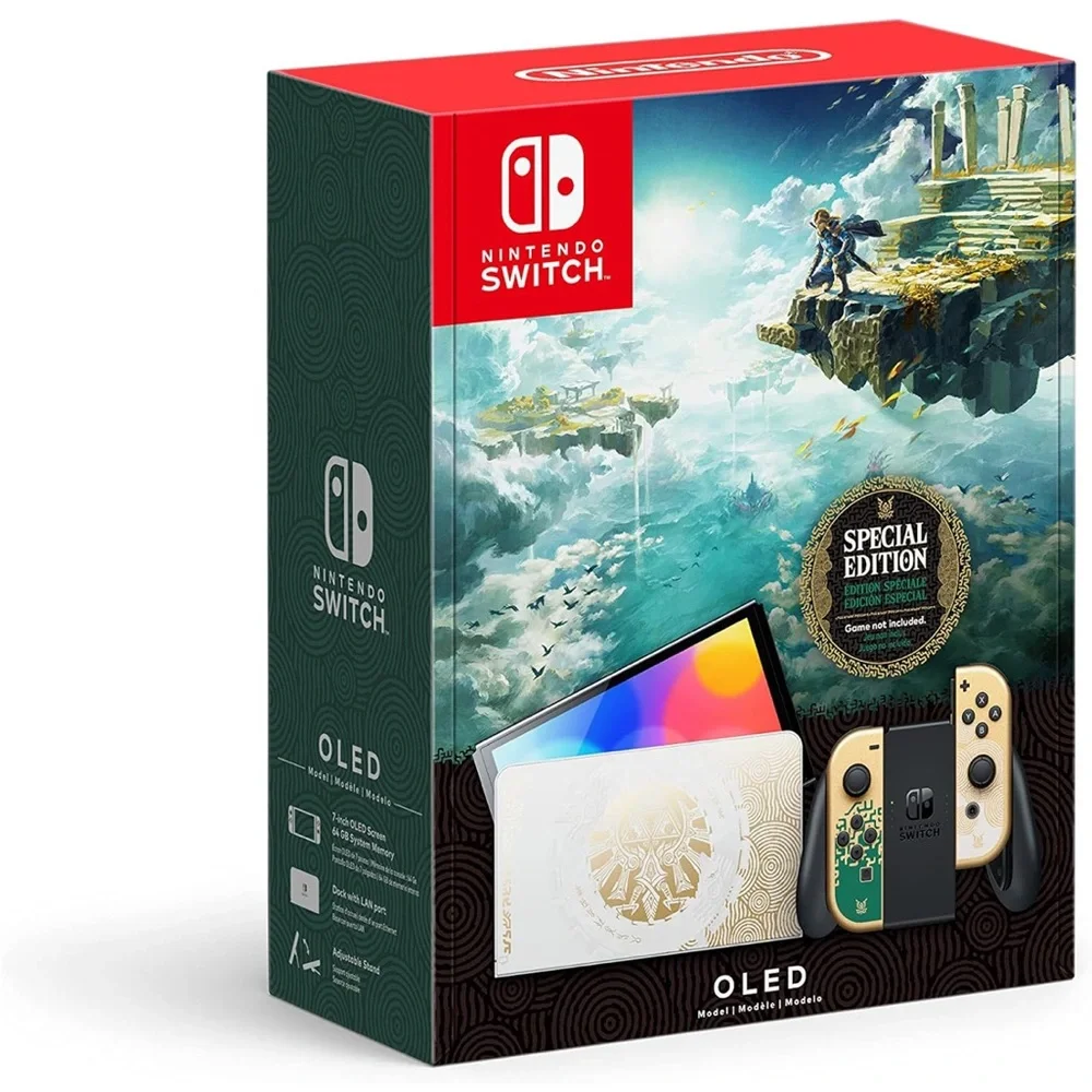 Nintendo Switch OLED Console White and Black